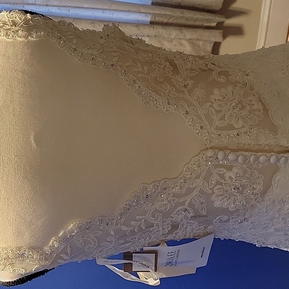 Elegant  Ivory Wedding Dress - Picture 13 of 17